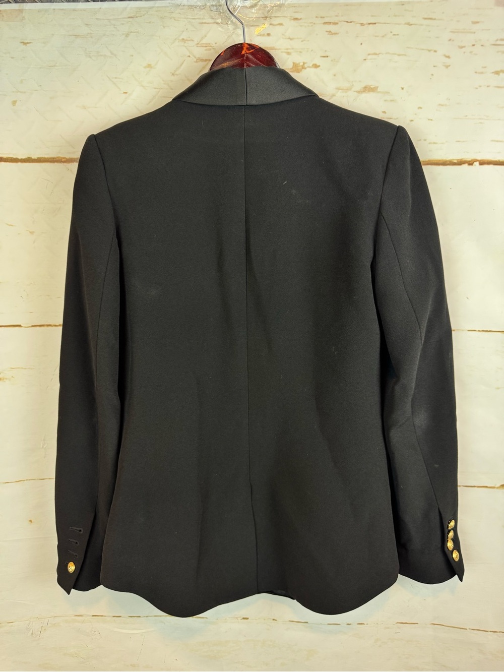 Balmain | Black Double-Breasted Tuxedo Jacket, EU 38 - Picture 11 of 16